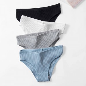 Women Striped Sexy Panties Soft Underwear 6107120000